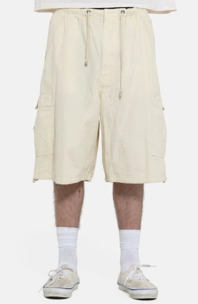 Jaded London Oversize Cargo Shorts In Neutral