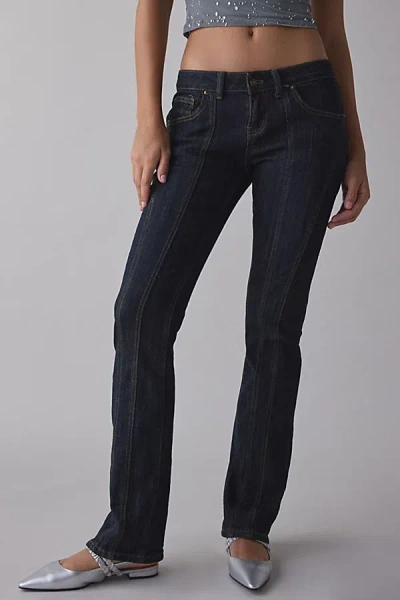 Jaded London Trinity Cooper Bootcut Jean In Dark Rinse, Women's At Urban Outfitters