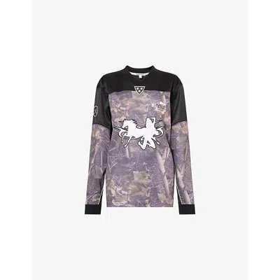 Jaded London Resident Hater Hockey Top In Tree Camo