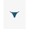 Jaded London Womens Multi Alena Bikini Bottoms In Blue