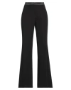 Jadicted Woman Pants Black Size Xl Polyester, Viscose, Elastane In Black