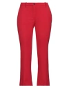 Jadicted Woman Pants Red Size Xl Polyester, Viscose, Elastane