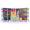 Jadore Race Track, Animal & Number Nesting Blocks, Abc Puzzle Set In Multi