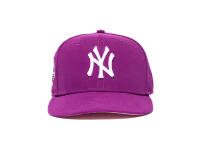 Pre-owned Jae Tips X Hat Club Yankees 5950 Subways Series On Field Fitted Hat In Purple
