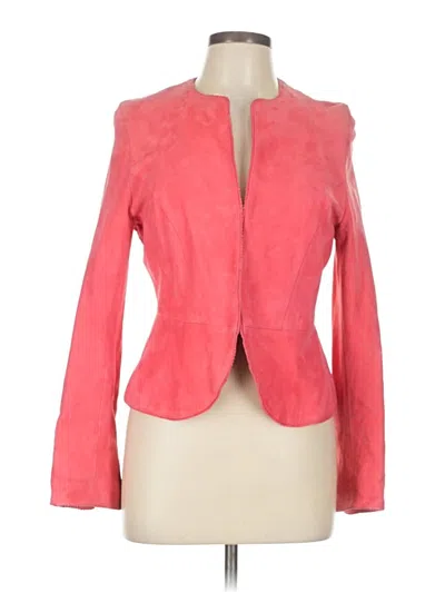 Pre-owned Jaeger Blazer Jacket In Pink