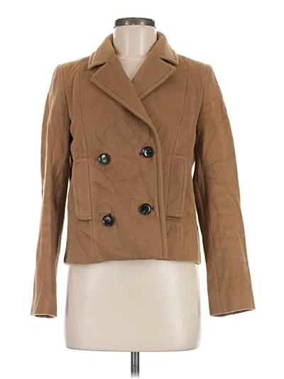 Pre-owned Jaeger Blazer Jacket In Tan