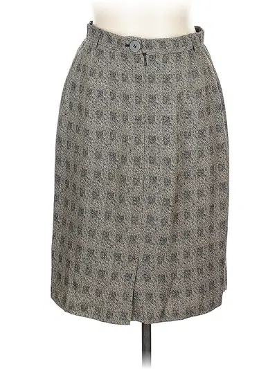Pre-owned Jaeger Casual Skirt In Tan
