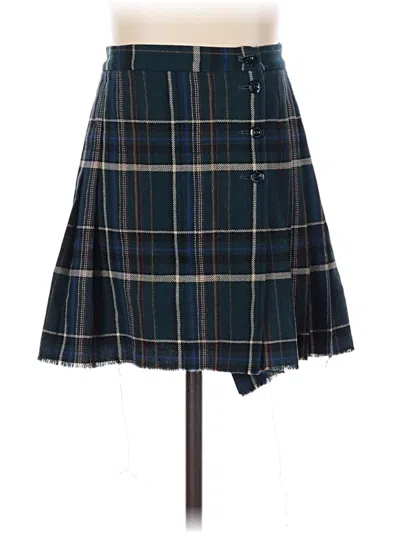 Pre-owned Jaeger Casual Skirt In Teal