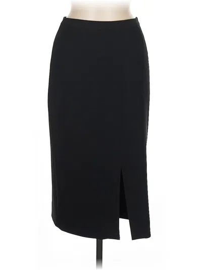 Pre-owned Jaeger Formal Skirt In Black