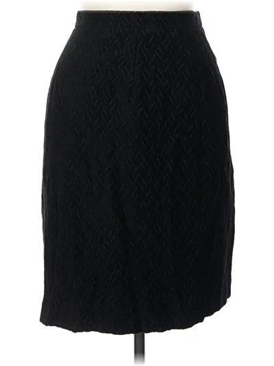 Pre-owned Jaeger Formal Skirt In Black