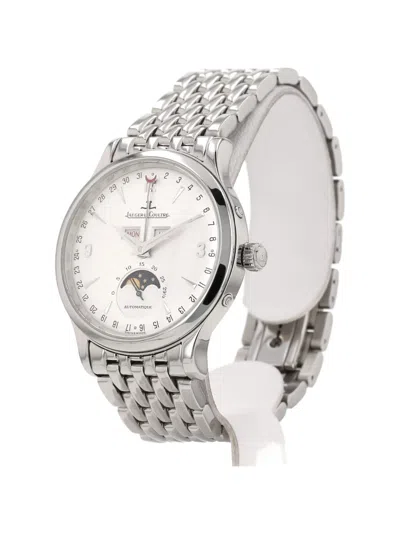 Pre-owned Jaeger-lecoultre 2000 Master Control Calendar 37mm Watch In White