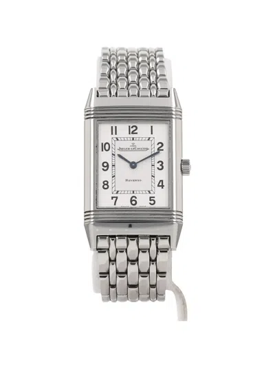Pre-owned Jaeger-lecoultre 2000s Reverso Classic 23mm Watch In White