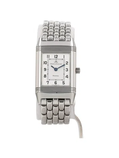 Pre-owned Jaeger-lecoultre 2000s Reverso Lady 20mm Watch In White