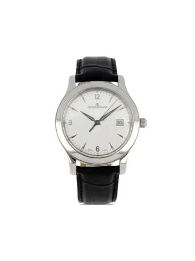 Pre-owned Jaeger-lecoultre 2010  Master Control Date 40mm In White