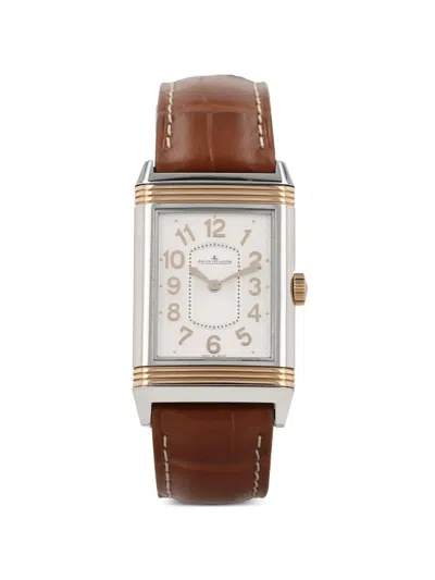 Pre-owned Jaeger-lecoultre 2013 Reverso Lady 24mm Watch In White