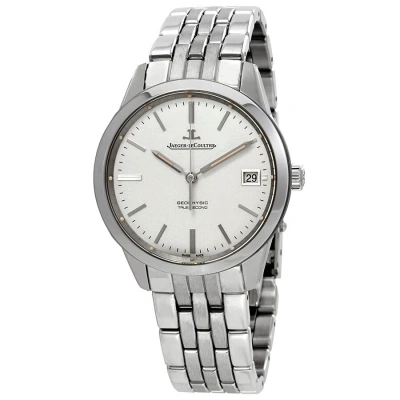 Jaeger-lecoultre Jaeger Lecoultre Geophysic True Second Automatic Silver Dial Men's Watch Q8018120 In Metallic