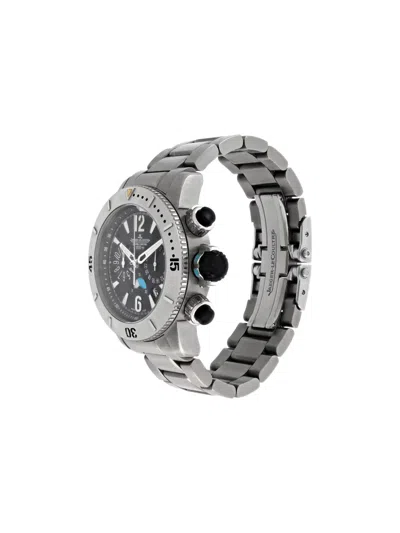 Pre-owned Jaeger-lecoultre Master Compressor 44mm In Black