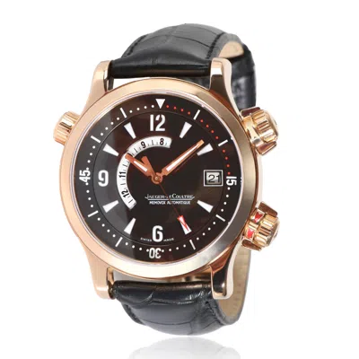Jaeger-lecoultre Master Compressor Memovox 146.2.97 Men's Watch In 18k Rose Gold In Grey