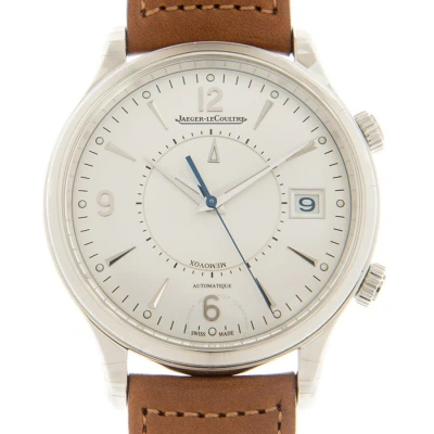 Jaeger-lecoultre Jaeger Lecoultre Master Control Automatic Silver Dial Men's Watch Q4118420 In Brown