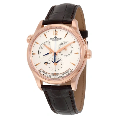 Jaeger-lecoultre Jaeger Lecoultre Master Control Geographic Automatic Silver Dial 18kt Pink Gold Men's Watch Q1422521
