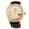 JAEGER-LECOULTRE JAEGER LECOULTRE MASTER GRAND TRADITION 18KT YELLOW GOLD BLACK LEATHER MEN'S WATCH Q5011410
