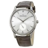 JAEGER-LECOULTRE JAEGER LECOULTRE MASTER GRAND ULTRA THIN LEATHER STRAP AUTOMATIC MEN'S WATCH Q1358420