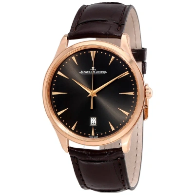 Jaeger-lecoultre Jaeger Lecoultre Master Ultra-thin Automatic Men's Watch Q128255j In Black