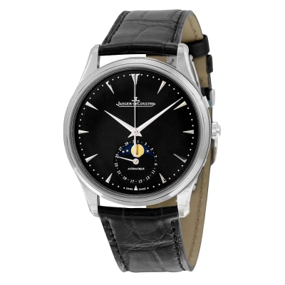 Jaeger-lecoultre Jaeger Lecoultre Master Ultra Thin Moon Automatic Men's Watch Q1368470 In Black