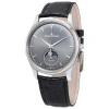 JAEGER-LECOULTRE JAEGER LECOULTRE MASTER ULTRA THIN MOON WHITE GOLD AUTOMATIC MEN'S WATCH Q1363540