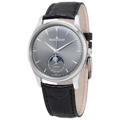 Jaeger-lecoultre Jaeger Lecoultre Master Ultra Thin Moon White Gold Automatic Men's Watch Q1363540 In Gray