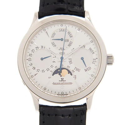 Jaeger-lecoultre Jaeger Lecoultre Master Ultra Thin Perpetual Automatic Silver Dial Men's Watch Q149842a In Multi