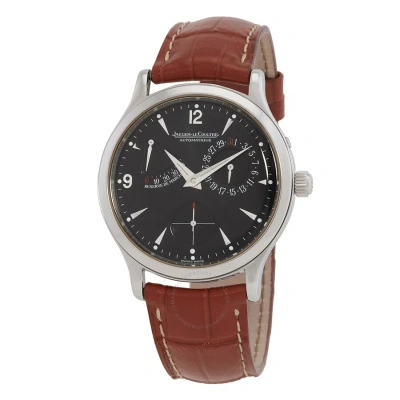 Jaeger-lecoultre  Jaeger Lecoultre Automatic Black Dial Watch 140.8.93.s In Black / Brown