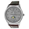 JAEGER-LECOULTRE PRE-OWNED JAEGER-LECOULTRE MASTER CALENDAR AUTOMATIC MOON PHASE SILVER DIAL MEN'S WATCH Q1558421