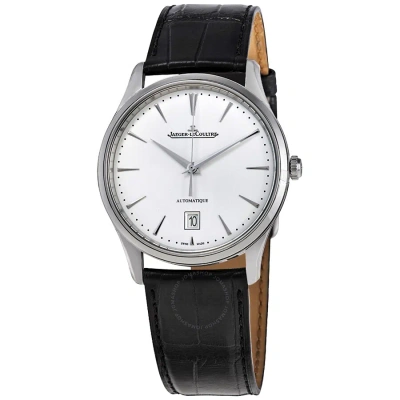 Jaeger-lecoultre  Jaeger Lecoultre Master Ultra Thin Automatic Silver Dial Men's Watch Q1238420 In Black / Silver