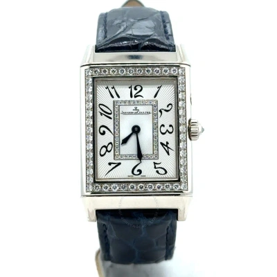 Jaeger-lecoultre  Jaeger Lecoultre Reverso Duetto Diamond Silver Guilloche Dial Men's Watch Q2693401 In Gold