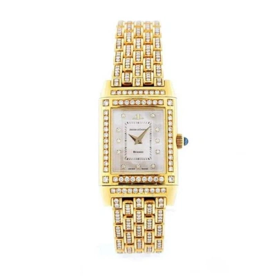 Jaeger-lecoultre  Jaeger Lecoultre Reverso Hand Wind Diamond Ladies Watch 267.1.86 In Gold