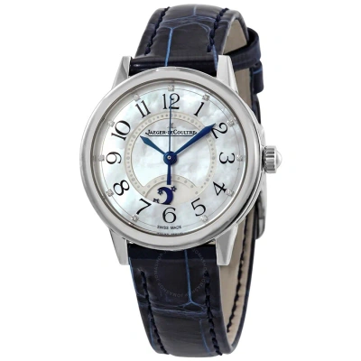 Jaeger-lecoultre Jaeger Lecoultre Rendez-vous Night & Day Small Mother Of Pearl Dial Automatic Ladies Watch 3468410 In Blue