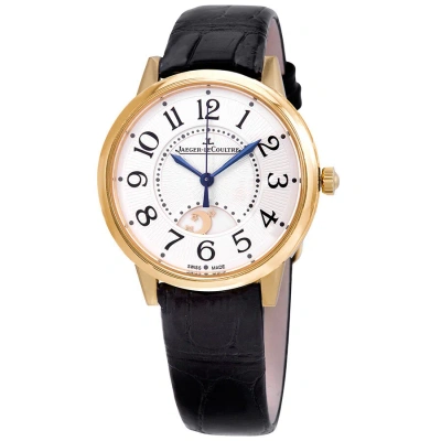 Jaeger-lecoultre Jaeger Lecoultre Rendez-vous Silver Guilloche Dial Automatic Ladies Watch Q3441420 In Black / Blue / Gold / Silver / Skeleton / Yellow
