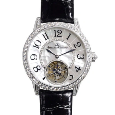 Jaeger-lecoultre Jaeger Lecoultre Rendez-vous Tourbillon Mother Of Pearl Dial Ladies Watch Q3413403 In Black / Gold / Gold Tone / Mother Of Pearl / Skeleton / White