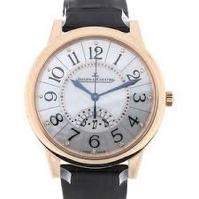 Jaeger-lecoultre Jaeger Lecoultre Rendez-vous White Dial 18k Pink Gold Automatic Ladies Watch Q3542490 In Black / Gold / Pink / Rose / Rose Gold / White