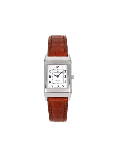 Pre-owned Jaeger-lecoultre Reverso 36mm In Silver