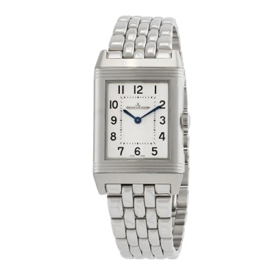 Jaeger-lecoultre Jaeger Lecoultre Reverso Classic Quartz Silver Dial Ladies Watch Q2518140 In Blue / Silver