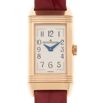 Jaeger-lecoultre Jaeger Lecoultre Reverso Hand Wind White Dial Ladies Watch Q3352420 In Red