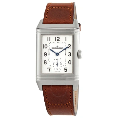 Jaeger-lecoultre Jaeger Lecoultre Reverso Large Classic Duoface Silver Dial Men's Watch Q3848422 In Brown