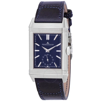 Jaeger-lecoultre Jaeger Lecoultre Reverso Tribute Duoface Hand Wind Men's Watch Q3988482 In Blue