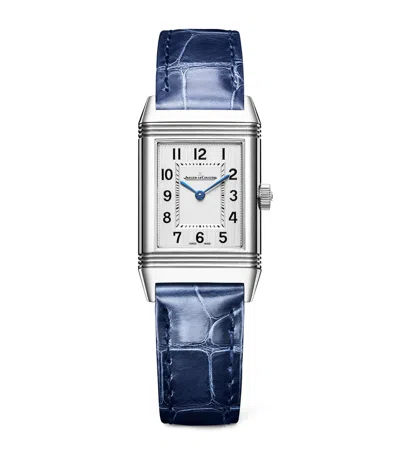 Jaeger-lecoultre Stainless Steel Reverso Classic Watch In Blue