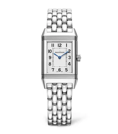 Jaeger-lecoultre Stainless Steel Small Reverso Classic Watch In Gray