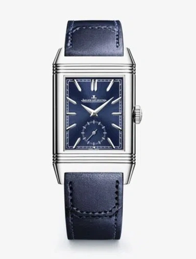 Pre-owned Jaeger-lecoultre Tribute Night & Day Blue 2024 Reverso Collection Q3988482
