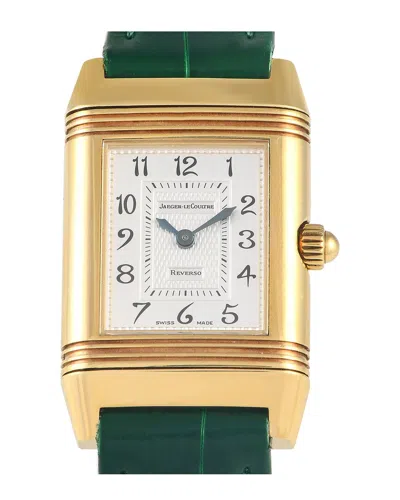 Jaeger-lecoultre Women's Reverso Watch (authentic ) In Gold