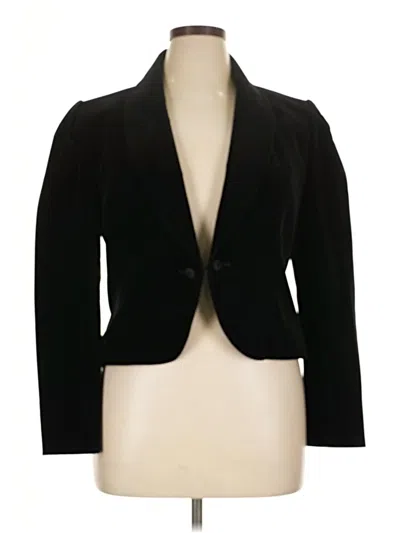 Pre-owned Jaeger Wool Blazer Jacket In Black